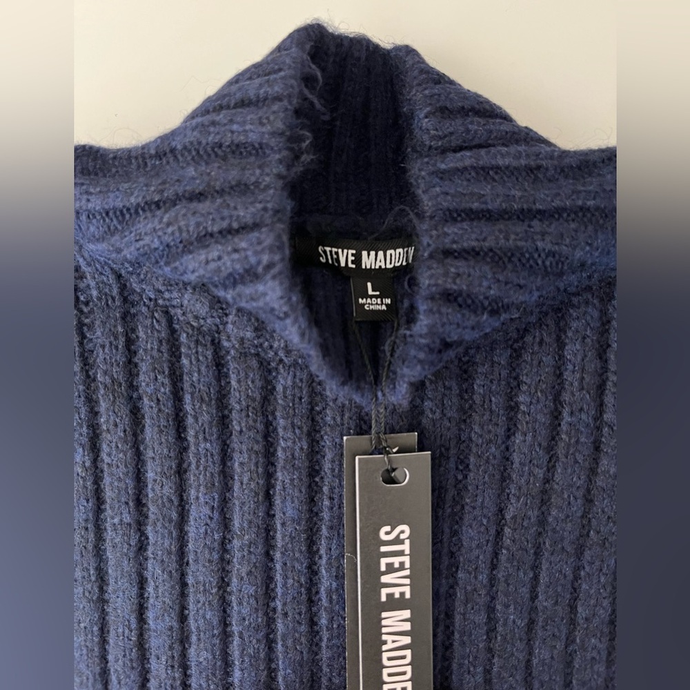 Steve Madden | NWT Wool Blend Serin Sleeveless Sweater - Picture 5 of 9